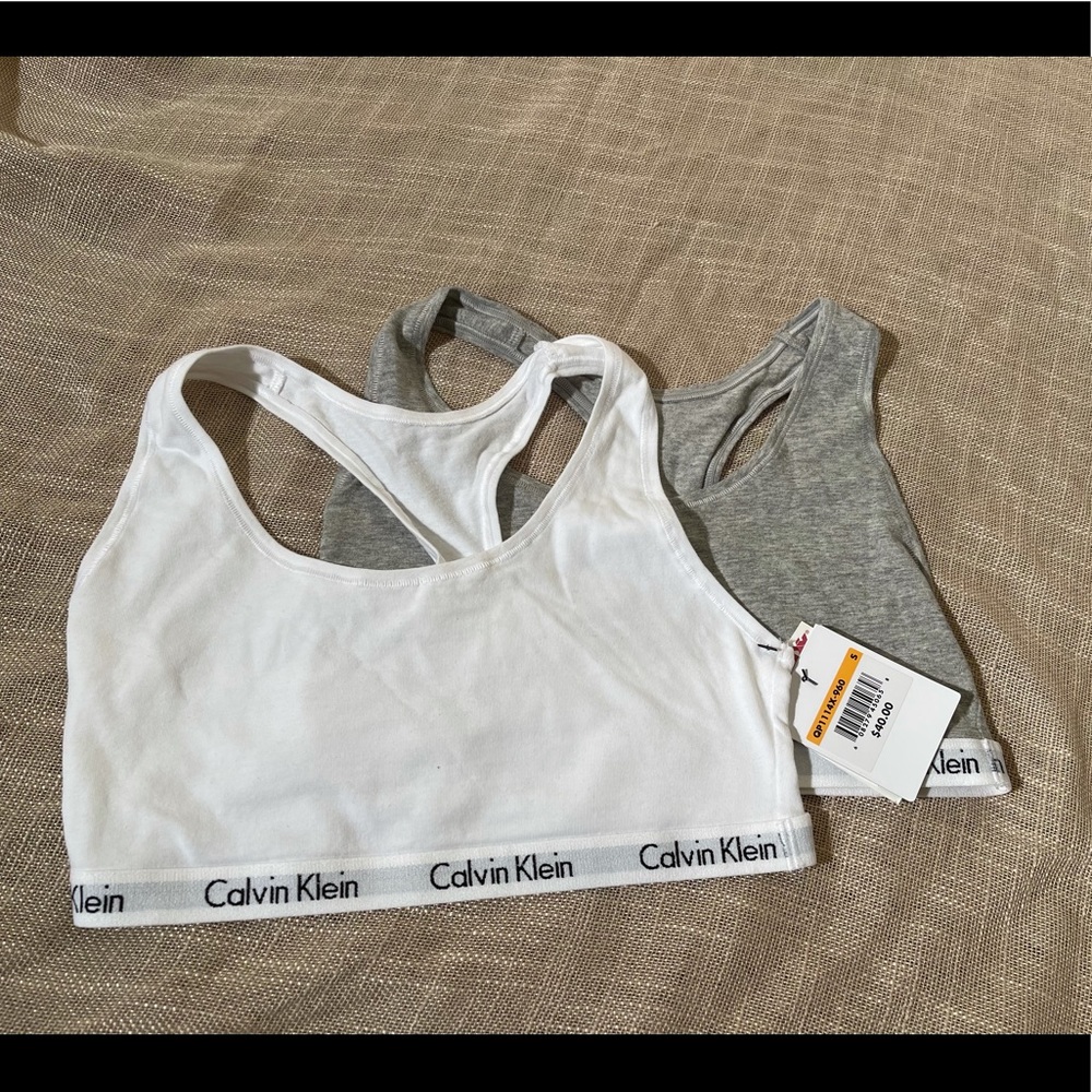 Calvin Klein Modern cotton Racerback Bralette